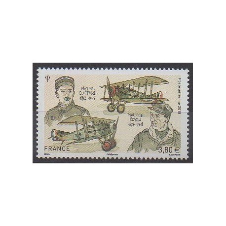 France - Airmail - 2018 - Nb PA82 - Planes - First World War