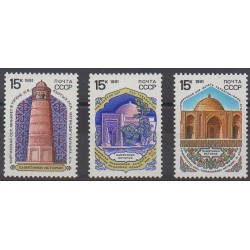 Russie - 1991 - No 5833/5835 - Monuments