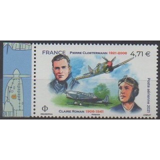 Buy this stamp of France of the year 2021 (Nb PA85a).