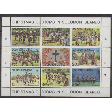 Solomon (Islands) - 1983 - Nb BF12 - Folklore - Christmas