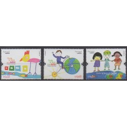 Portugal - 2011 - Nb 3662/3664 - Children's drawings