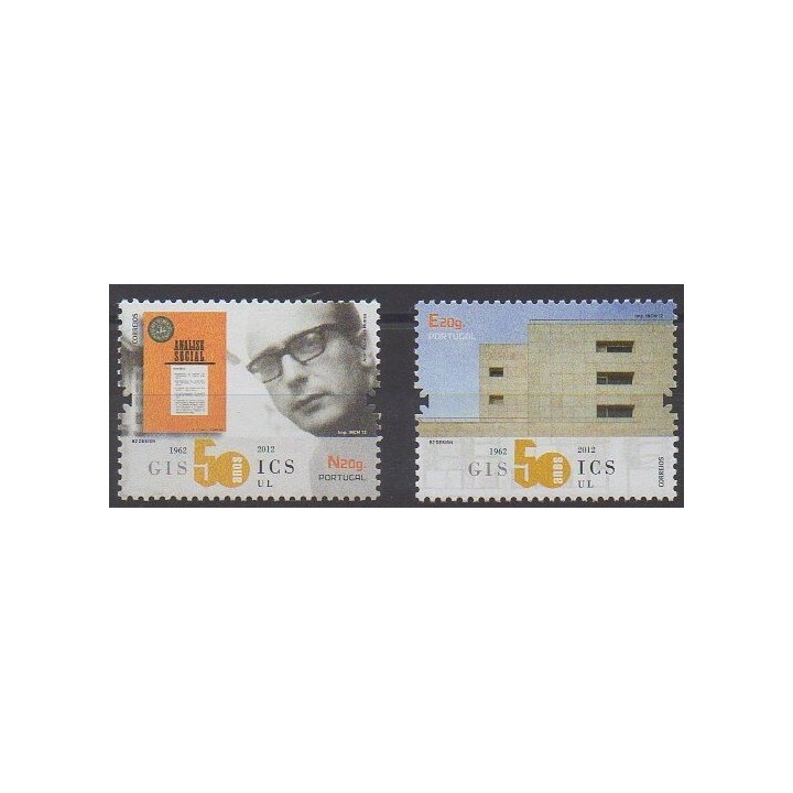 Acheter cette série de timbres du Portugal de l'année 2012 (No 3711/3712).