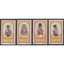 South Africa - Ciskey - 1986 - Nb 98/101 - Military history