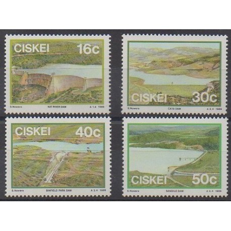 Afrique du Sud - Ciskey - 1989 - No 149/152 - Sites