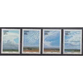 Buy this set of stamps of South Africa - Ciskey of the year 1992 (Nb 211/214).