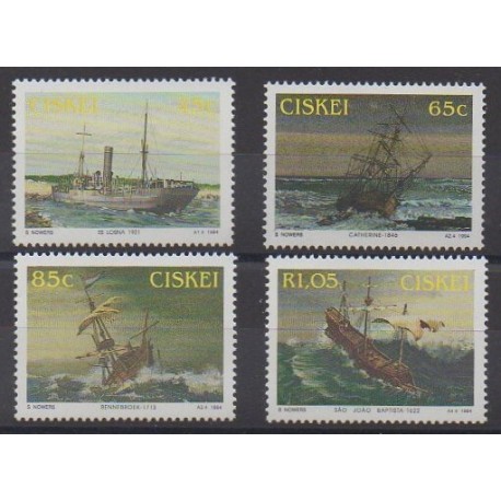 South Africa - Ciskey - 1994 - Nb 245/248 - Boats