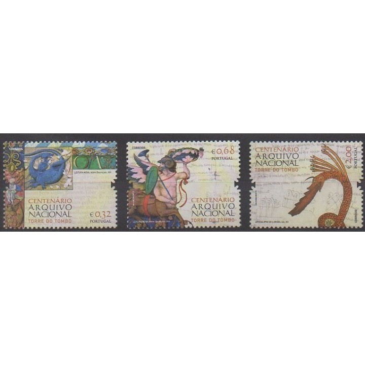 Buy this set of stamps of Portugal of the year 2011 (Nb 3633/3635).