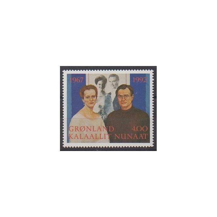 Buy this stamp of Greenland of the year 1992 (Nb 214).