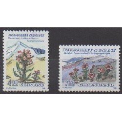Greenland - 1992 - Nb 211/212 - Flowers