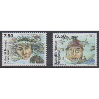 Buy this set of stamps of Greenland of the year 2006 (Nb 441/442).