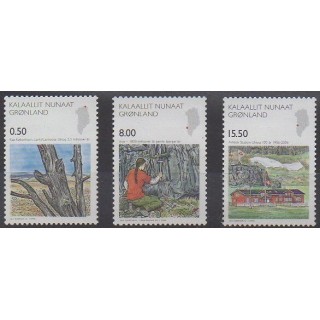 Buy this set of stamps of Greenland of the year 2006 (Nb 451/453).