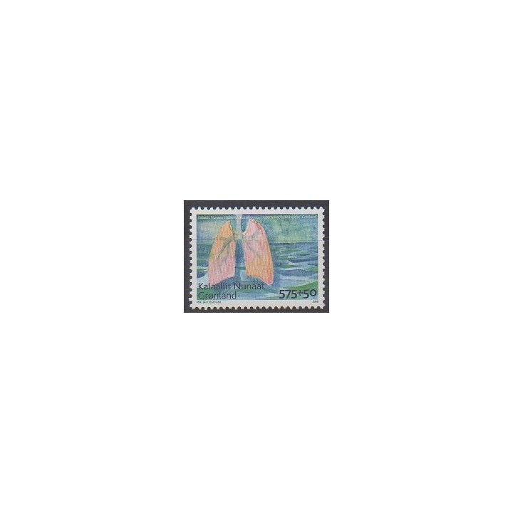 Buy this stamp of Greenland of the year 2008 (Nb 491).