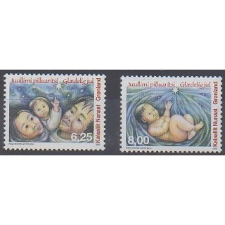 Acheter cette série de timbres du Groenland de l'année 2009 (No 526/527).