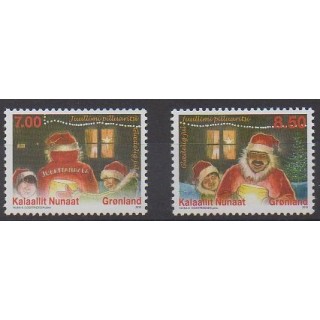 Buy this set of stamps of Greenland of the year 2010 (Nb 550/551).