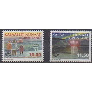 Acheter cette série de timbres du Groenland de l'année 2014 (No 644/645).