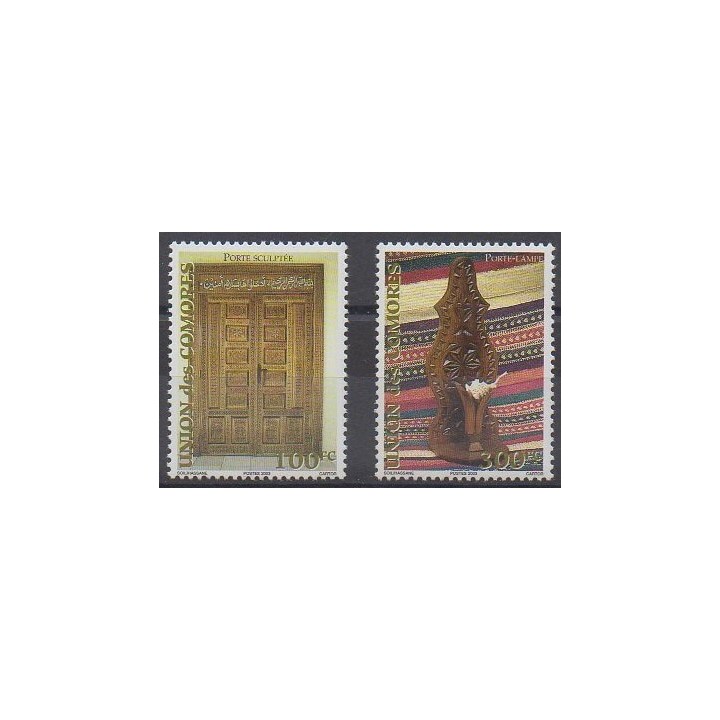 Buy this set of stamps of Comoros of the year 2003 (Nb 1171/1172).