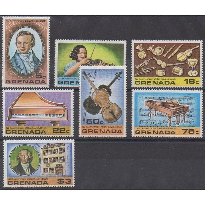 Acheter cette série de timbres de Grenade de l'année 1978 (No 804/810).