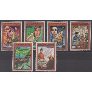 Buy this set of stamps of Comoros of the year 1988 (Nb 468/471 - PA253/PA254).