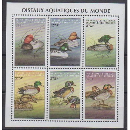 Comores - 1999 - No 859/864 - Oiseaux