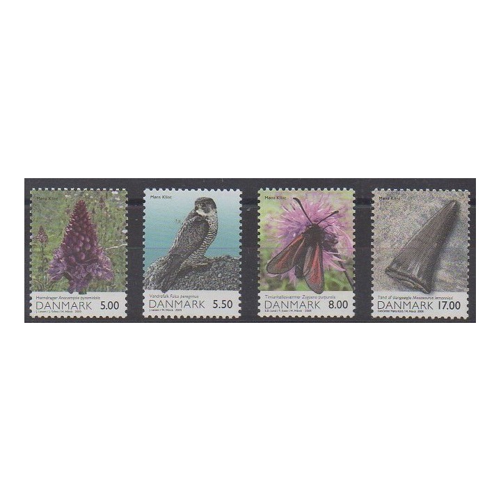 Acheter cette série de timbres du Danemark de l'année 2009 (No 1527/1530).