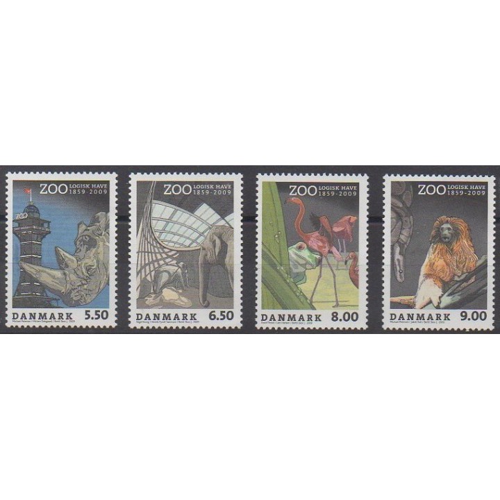 Buy this set of stamps of Denmark of the year 2009 (Nb 1533/1536).