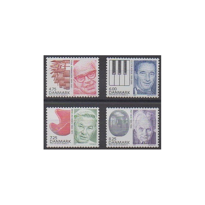 Buy this set of stamps of Denmark of the year 2007 (Nb 1480/1483).