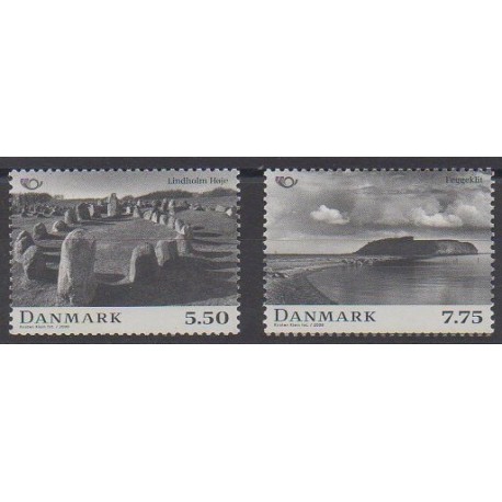 Danemark - 2008 - No 1493/1494 - Sites