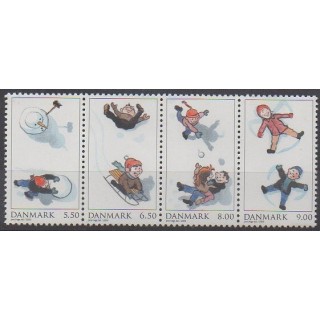 Acheter cette série de timbres du Danemark de l'année 2009 (No 1546/1549).