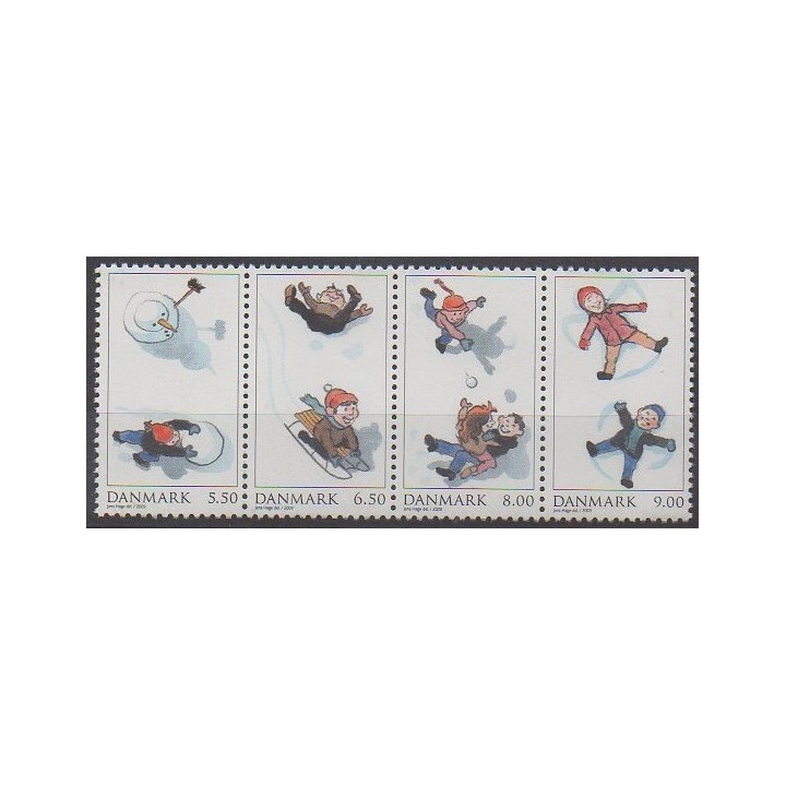 Buy this set of stamps of Denmark of the year 2009 (Nb 1546/1549).
