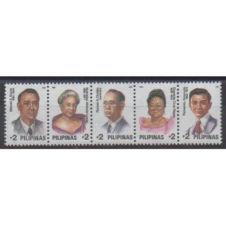 Acheter cette série de timbres des Philippines de l'année 1992 (No 1892/1896).