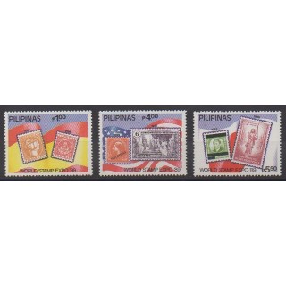 Acheter cette série de timbres des Philippines de l'année 1989 (No 1701/1703).