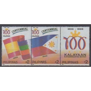 Buy this set of stamps of Philippines of the year 1994 (Nb 2122/2124).