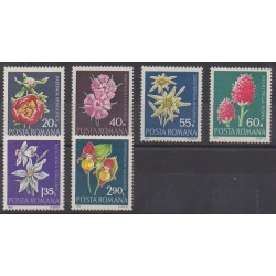 Roumanie - 1972 - No 2682/2687 - Fleurs