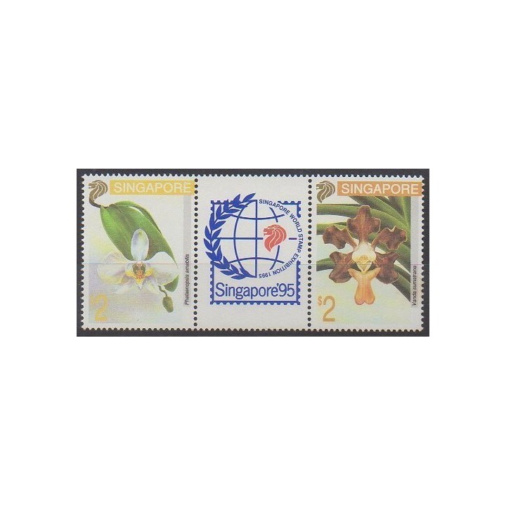 Acheter cette série de timbres de Singapour de l'année 1993 (No 674/675).