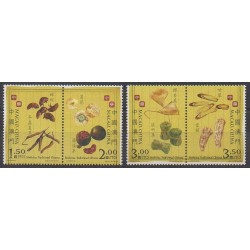 Macao - 2003 - No 1150/1153 - Santé ou Croix-Rouge - Flore