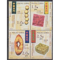 Macao - 2002 - Nb 1115/1118 - Gastronomy
