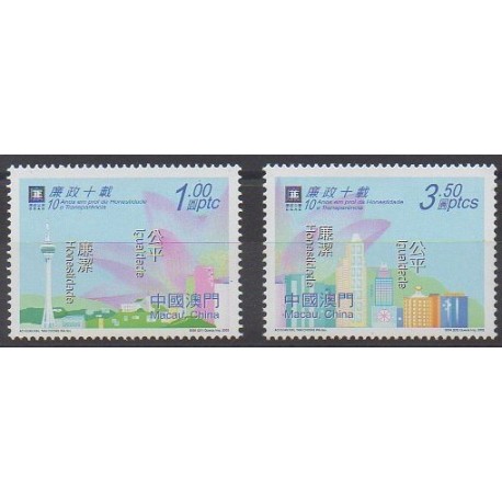 Macao - 2002 - No 1113/1114