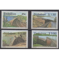 Zimbabwe - 1996 - Nb 348/351 - Sights