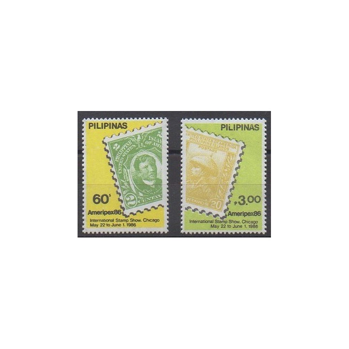 Acheter cette série de timbres des Philippines de l'année 1986 (No 1503/1504).