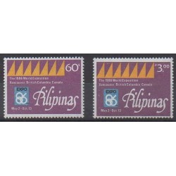 Philippines - 1986 - Nb 1499/1500 - Exhibition