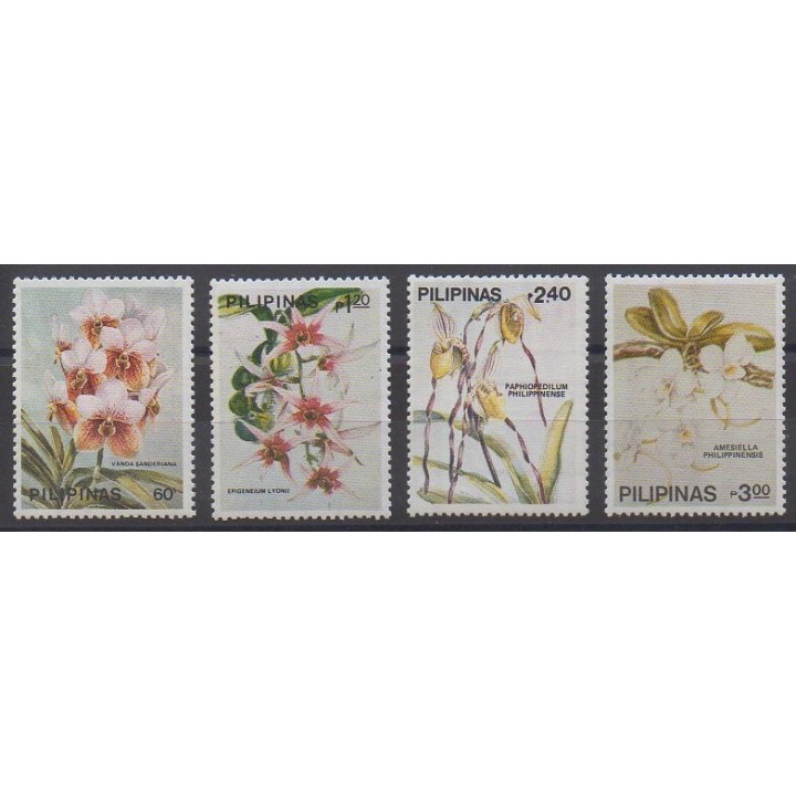 Acheter cette série de timbres des Philippines de l'année 1986 (No 1517/1520).