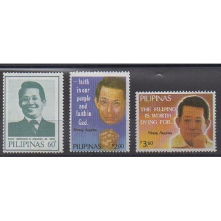 Buy this set of stamps of Philippines of the year 1986 (Nb 1514/1516).