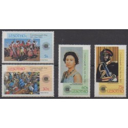 Lesotho - 1983 - Nb 537/540 - Various Historics Themes