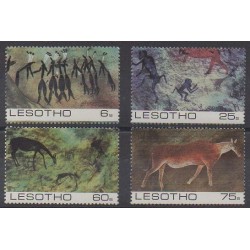 Lesotho - 1983 - Nb 541/544 - Paintings