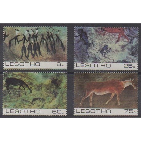 Lesotho - 1983 - No 541/544 - Peinture