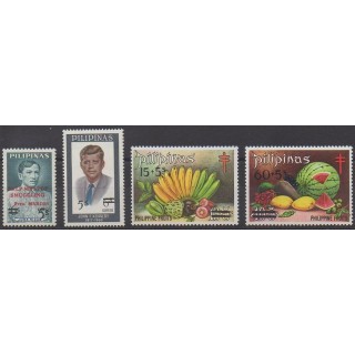 Acheter cette série de timbres des Philippines de l'année 1973 (No 931/934).