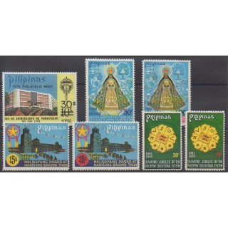 Acheter cette série de timbres des Philippines de l'année 1976 (No 1027/1033).