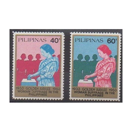 Philippines - 1983 - Nb 1339/1340 - Various Historics Themes