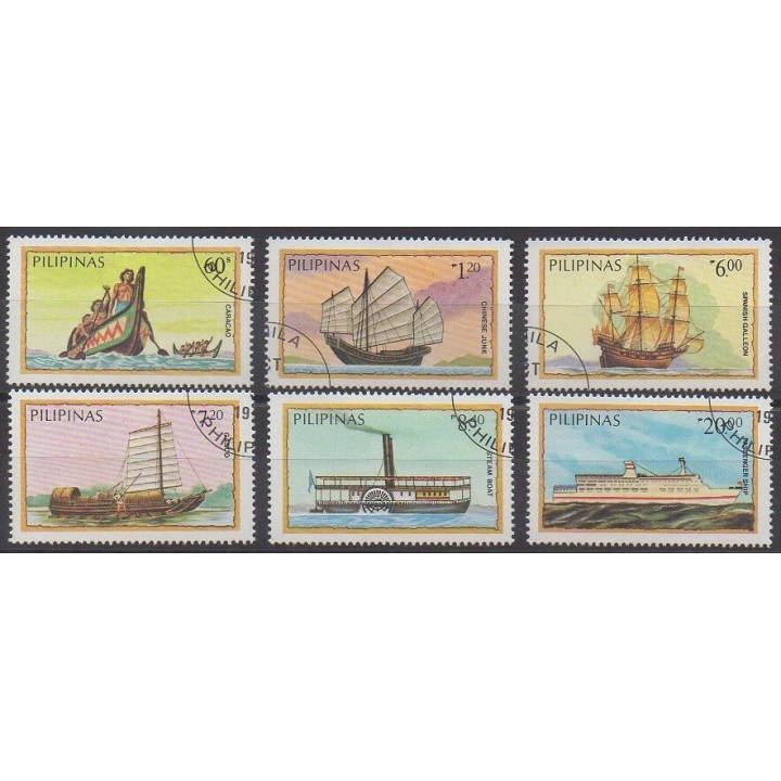 Acheter cette série de timbres des Philippines de l'année 1984 (No 1406/1411). - Oblitéré