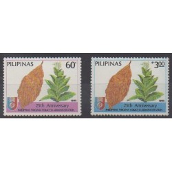 Philippines - 1985 - Nb 1432/1433 - Flora